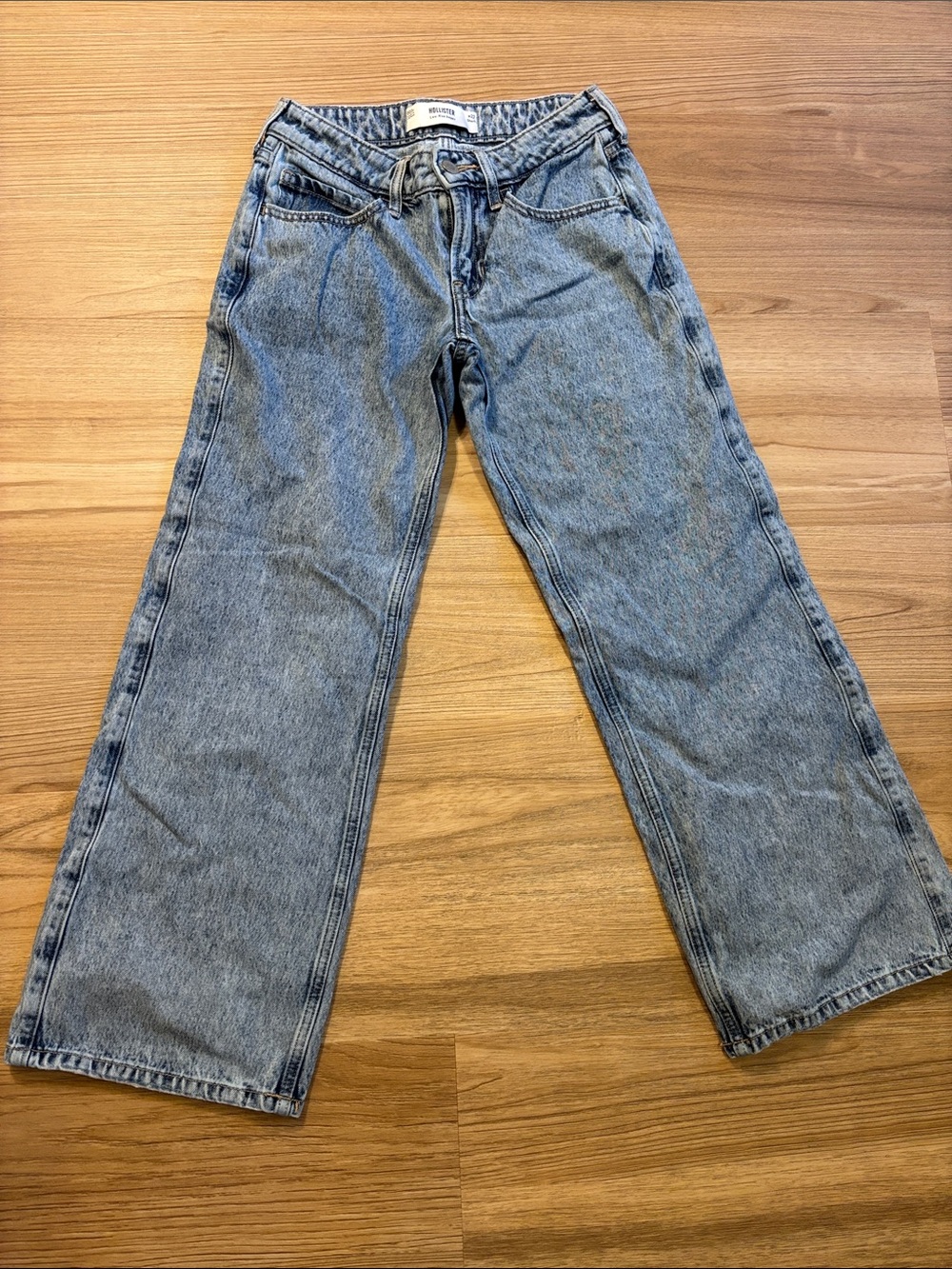 Light Wash Wide Leg Jeans